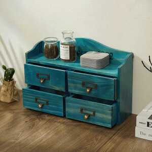 빈티지 우드 약수납장 정리함 선반 수납장 정리 식탁 주방 캐비닛 진열장