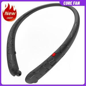 넥밴드 헤드셋 방수 운동 헤드폰 Bluetooth 호환5.0 iPhone용 마이크가 포함된 접이식 이어버드 Samsung LG