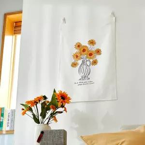 [모던하우스] 그라피크 썬플라워 패널 커튼 50x70