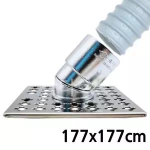 닥터호스 세탁기 배수구 하수구 트랩 유가 육가 덮개 대상 세탁 연결캡 기본세트 177mm