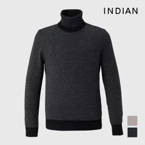 [INDIAN] 이중에리 롱터틀 니트_MITBFXW9431