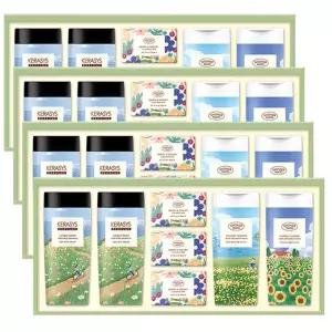 애경 케라시스 퍼퓸 18호 선물세트 4개 (1BOX)/ 명절 추석 설날 샴푸 바디워시 클렌징바