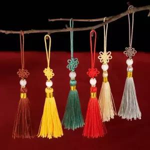 미니 노리개 키링 전통 장식 외국인 기념품 선물 포장 장신구 명절 한복 태슬 보자기