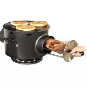 픽바이 군고구마기계 다기능 업소용 가스 호떡 부침개 철판 화덕 2in1 오꼬노미야끼 그릴