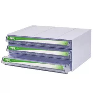 A3보관함 A3정리함 다용도 멀티 수납함 CA525-2/서류함/칸칸이/정리함/적층/스납/트레이/문서/보관/파일