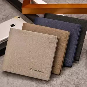 심플 남성 학생 가죽 반지갑 컬러 4종