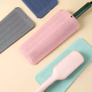 실리콘 고데기 가방 파우치 매트 고데기집 내열 매직기 봉고데기 보관 휴대용 패드 겸용