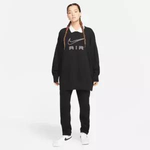 [나이키]나이키 에어 여성 기모 트레이닝 팬츠 S M