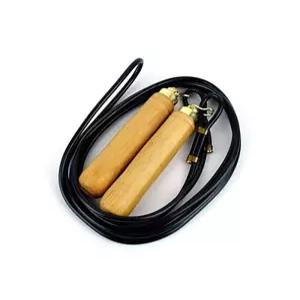 나무손잡이 줄넘기 고무 성인줄넘기 고급 줄넘끼