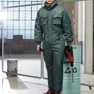 경신코리아 FSK 173 털내피 상하 일체형 기능성 남자 방한 스즈끼 작업복 용접복 정비복 방한복