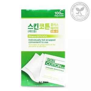 성광제약 퍼슨 스킨코튼 플러스 에이치 알콜스왑 100매