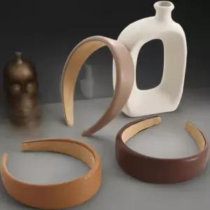 여성 스트리트 패션 올림머리 헤어밴드