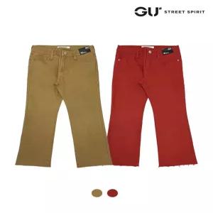 [겟유즈드][지유샵]여) 컬러 크롭 세미플레어 데님(FUMFDDF526M)