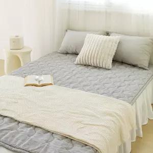 [당일출고][25년형]  워셔블 온수매트 클라우디그레이 퀸