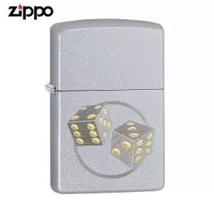 ZIPPO 라이터 프린팅 29412 주사위 Dice 오일+심지+부싯돌 3종세트 포함