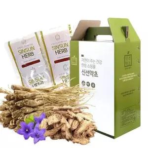 [셀러허브]신선약초 국산 도라지더덕즙 110mlx62포 (S10455744)