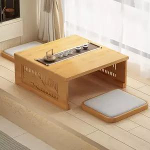 다도상 일본풍 좌식 카페 폴딩 600 원목 티테이블 거실
