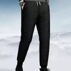 패딩 조거팬츠 오토바이 배달용 방한 깔깔이 누빔 솜바지 겨울용