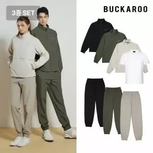 [버커루] 트레이닝 세트 남녀공용 택1(자켓+팬츠+반팔티)