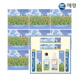 [애경] 꽃길 3호 선물세트 X 7개 (손잡이케이스/ 샴푸1+바디워시1+치약4+칫솔2)