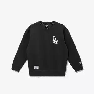 [롯데백화점]뉴에라 MLB LA 다저스 베이직 임브로이더리 맨투맨 다크 섀도우14310294