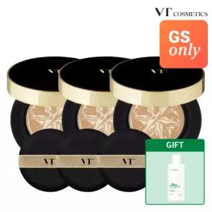 [GS단독][VT] 에센스 스킨파운데이션 팩트 3개+시카 에센스 선100ml