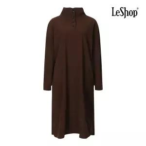 [롯데백화점]르샵 버튼 하이넥 골덴 원피스 BP9OP021A