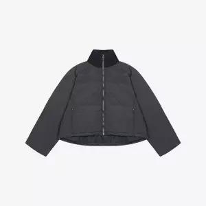 [NS홈쇼핑][SI]하이넥 니트배색 숏패딩 (SXL0168ZDD)[35497278]