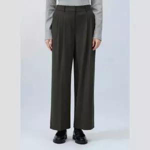 [롯데백화점]리스트 투턱 와이드 팬츠(TWWSLO82050)