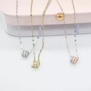 큐빅 체인 목걸이 면티 목걸이 써지컬스틸 써지컬악세사리 목걸이선물 써지컬목걸이