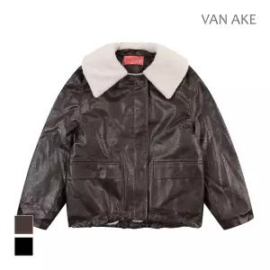 [반에이크] 퍼카라 가죽자켓_VB3ZLEUD01D
