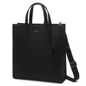 [질스튜어트][노트북수납] 루크블랙소가죽 세로형 토트백JUBA5F631BK_s
