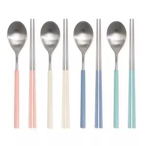 라온누리 보테 컬러 수저세트 4벌