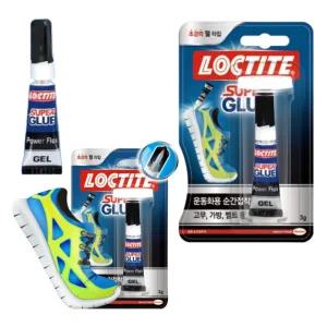 신발 운동화용 순간 접착제 3g 1개 초강력 고무 접착제 신발 가방 수선 밑창 본드