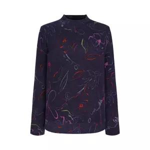 [20%쿠폰+카카오페이7%][크로커다일 레이디] 플라워 드로잉 반넥 티셔츠_CLCWTS106