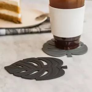 실리콘 컵받침 티코스터 보온받침 거실 카페컵받침 커피컵받침 차컵받침 예쁜컵받침