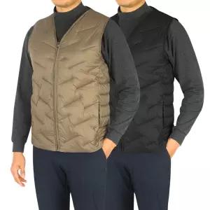 겨울 버팔로 남성 데일리 웰론 경량패딩 조끼 VWBFL-704