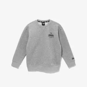 [롯데백화점]뉴에라 MLB LA 다저스 아치 슬로건 맨투맨 헤더 그레이 14443555