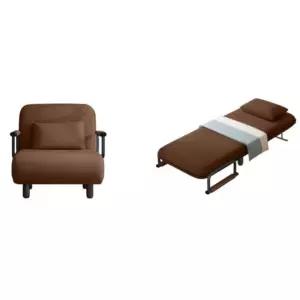 1인용 접이식 쇼파 가죽소파 침대 겸용 사무실 소파베개 낮잠 라운지 체어 가정용 의자