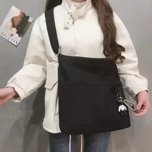 마우스멀티포켓캔버스백 에코 크로스백 숄더백 토드백