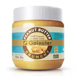 제이넛터 땅콩버터 크런치 320g 1개- 무첨가 무설탕 땅콩잼