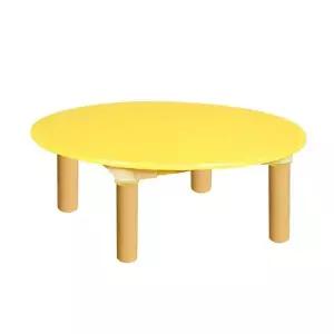 영유아교구 H63-2 노랑 둥근 영아 책상 (높이-290mm)(옵션변경)