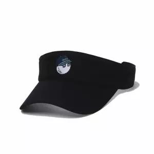 [말본골프]썬캡 LQS M3341PVS10BLK 남성 버킷 로고 바이저 BLACK