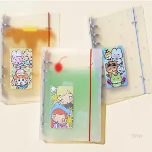 귀여운다이어리 다이어리커버 PP커버 6공바인더 A6