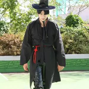 [스투피드]프리미엄 저승사자 두루마기 의상 + 도포끈 세트