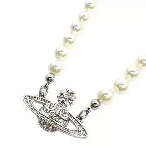 내일도착(선물포장) 25FW  미니 펄 바스 진주 목걸이 실버 63010100 02P104