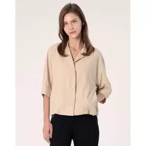 [하프클럽/레노마레이디]심플 캐주얼 숏자켓 -CC31JK010