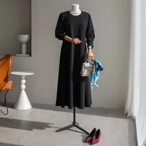 (안나앤플러스) 아일린 플레어 원피스[드레스EAL97] 빅사이즈