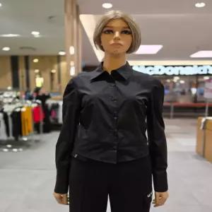 [에고이스트] 레이스업 포인트 턱소매 페미닌 블라우스  EQ3OBL-01