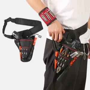 (힘찬)전동드릴집 공구 벨트 가방 힙색 수납 파우치드릴 파우치 허리 작업툴 주머니 힙쌕 허리백 허리쌕 드